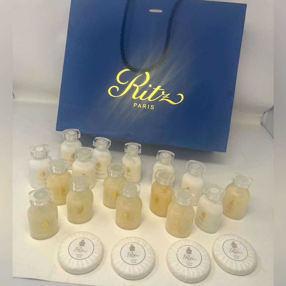 🔥LUXURY TOILETRIES FROM RITZ HOTEL IN PARIS, not ritz Carlton, RITZ PARIS